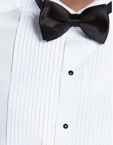 best tuxedo shirt with white collar black bow tie