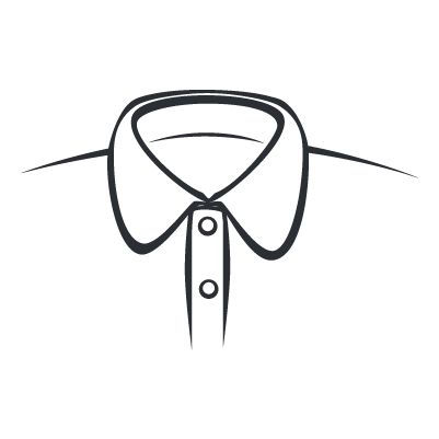 mens dress shirt rounded collar club collar