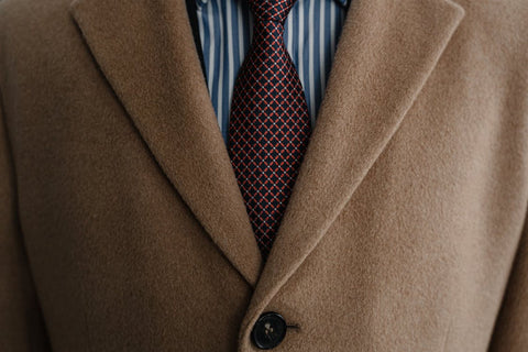 Brown wool suit