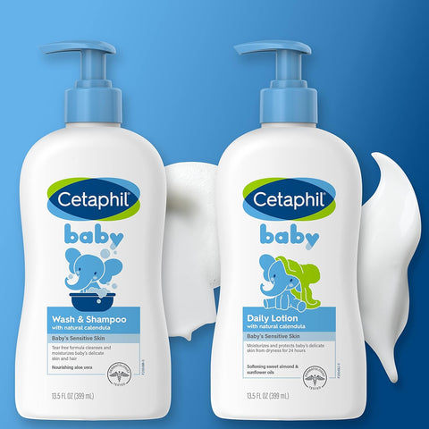 Cetaphil baby wash and lotion