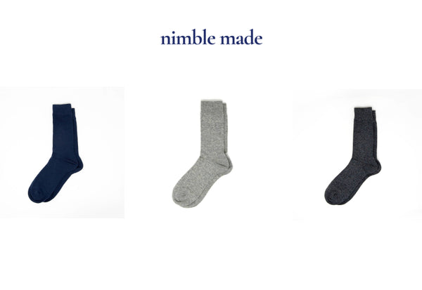 nimblemade formal dress sock selection