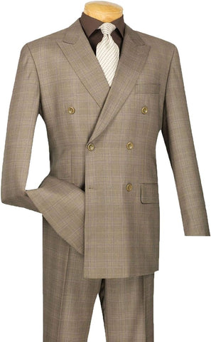 Glen plaid suit