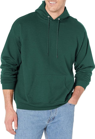 Hanes green sweatshirt