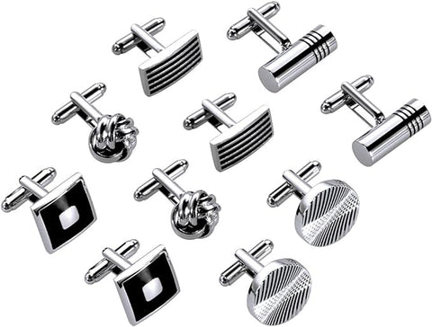 Hinged cufflinks