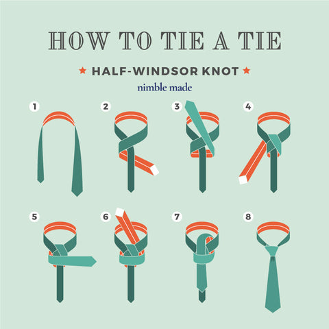 How to Tie a Tie | Men's Different Necktie Knots - Nimble Made