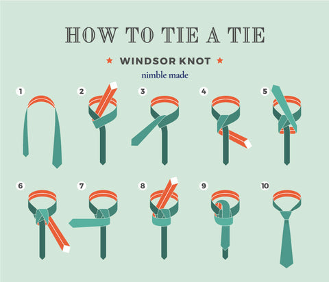 How to Tie a Tie | Men's Different Necktie Knots - Nimble Made
