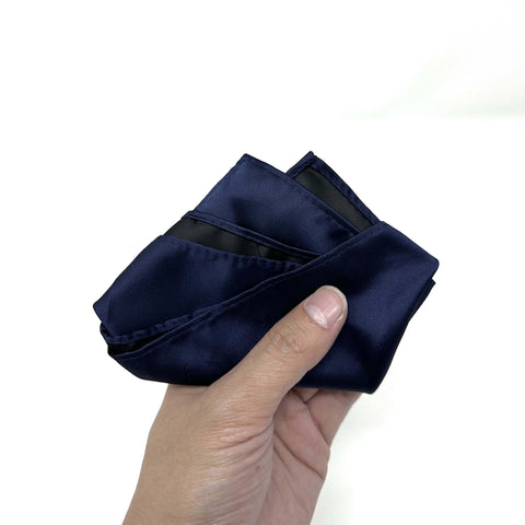 how to fold a slope fold pocket square