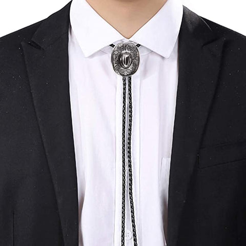 how to wear a bolo tie