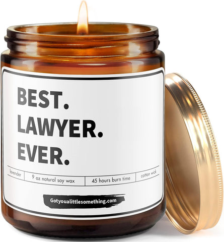 Lawyer candle