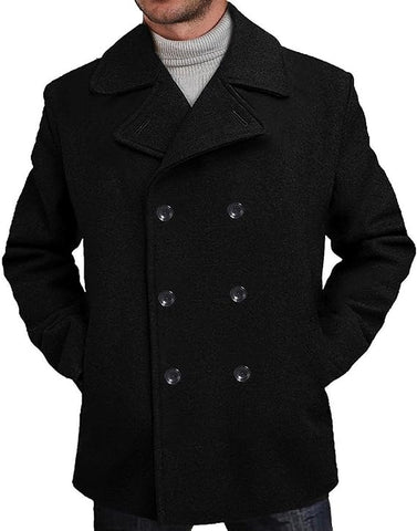 men's pea coat amazon