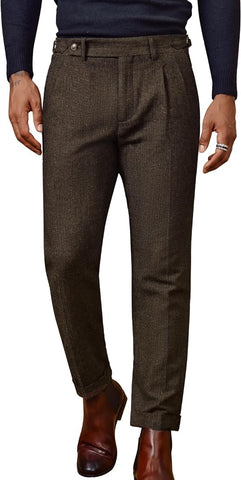 men's wool blend pants amazon