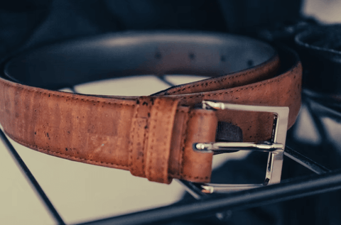 brown leather belt example