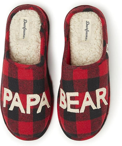 Papa bear slippers