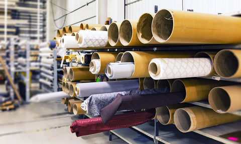 history of rayon fabric production