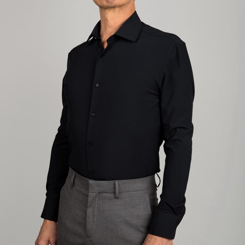 Black dress shirt