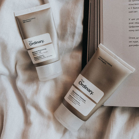 the ordinary care and lotion products