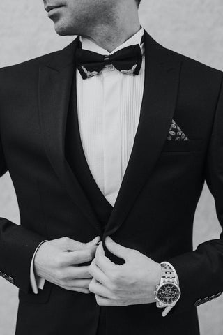Black tie tuxedo