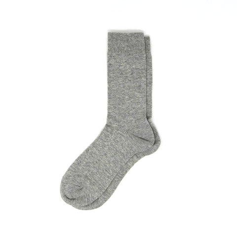 Men's gray dress socks