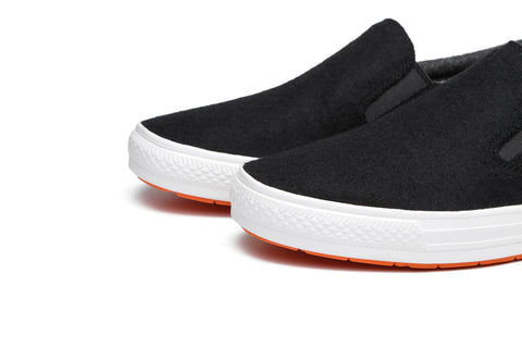 wool slip ons