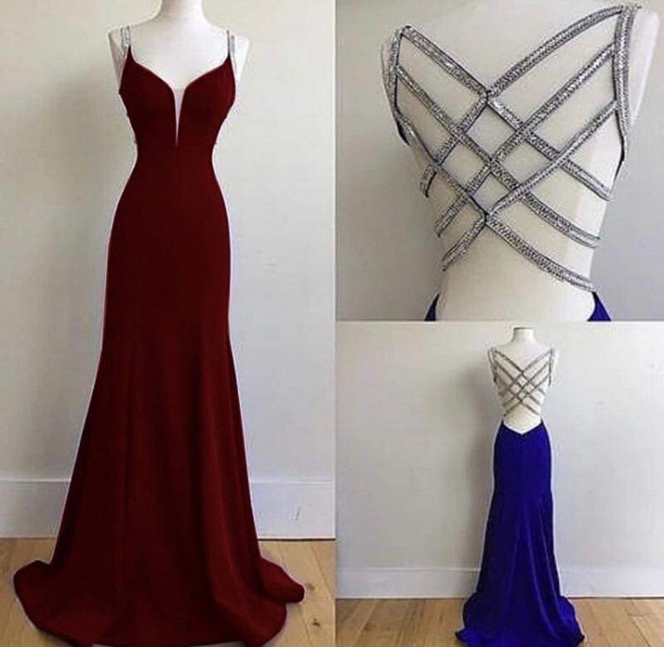 suede prom dress