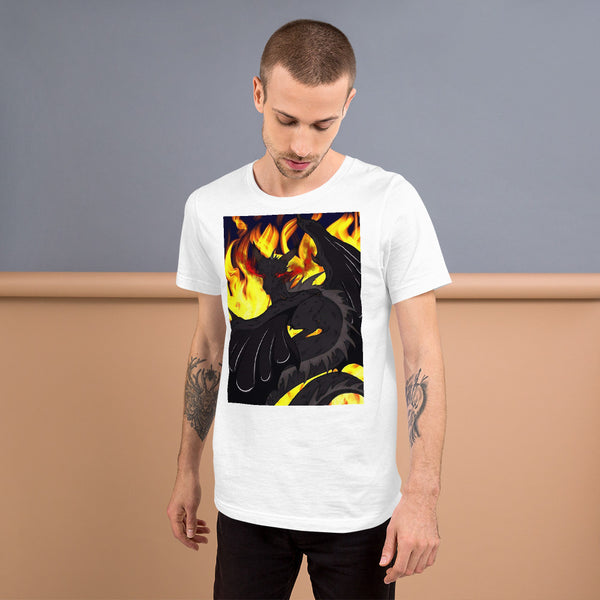Dragon Torrick - "Flame" - Short-Sleeve Unisex T-Shirt