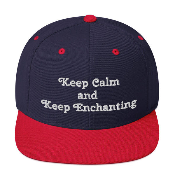 TCoE - Keep Calming and Keep Enchanting - Snapback Hat