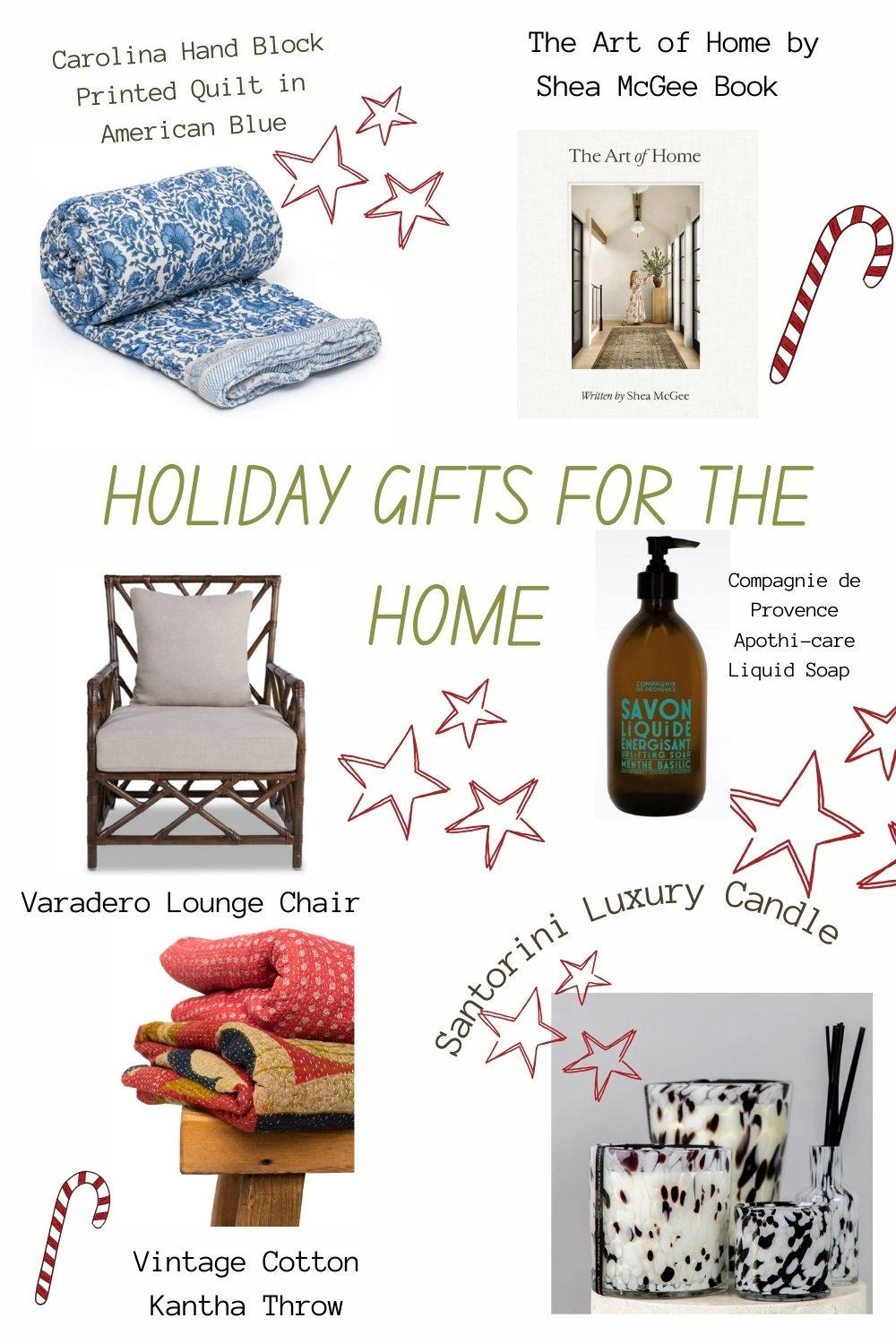 HOLIDAY GIFTS FOR THE HOME