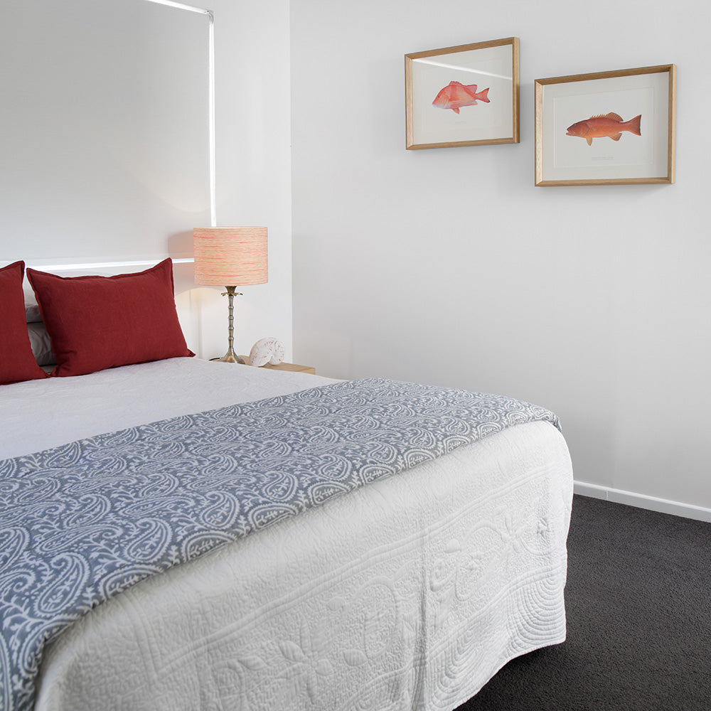 Sunshine Coast apartment styling by Rachel Elizabeth Interiors & Textiles, Brisbane