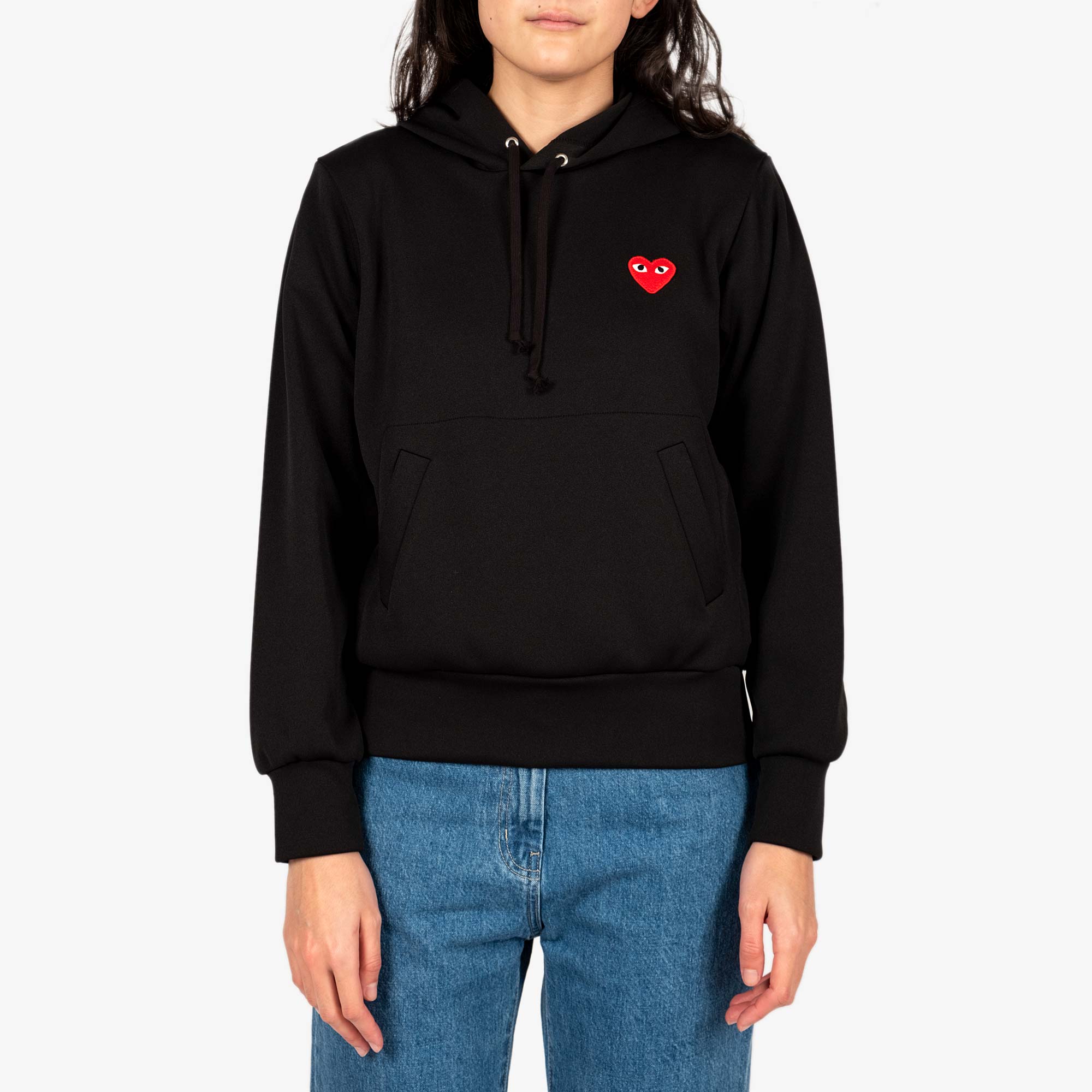 comme des garcons womens hoodie