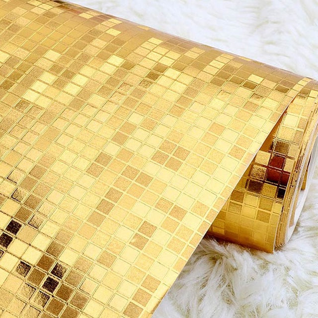 Modern Luxury Glitter Mosaic Wallpaper. - Paruse