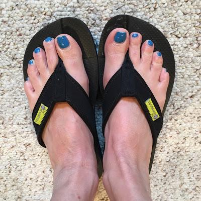 the healing sole heel pain recovery flip flop