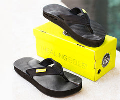 healing sole flip flops amazon