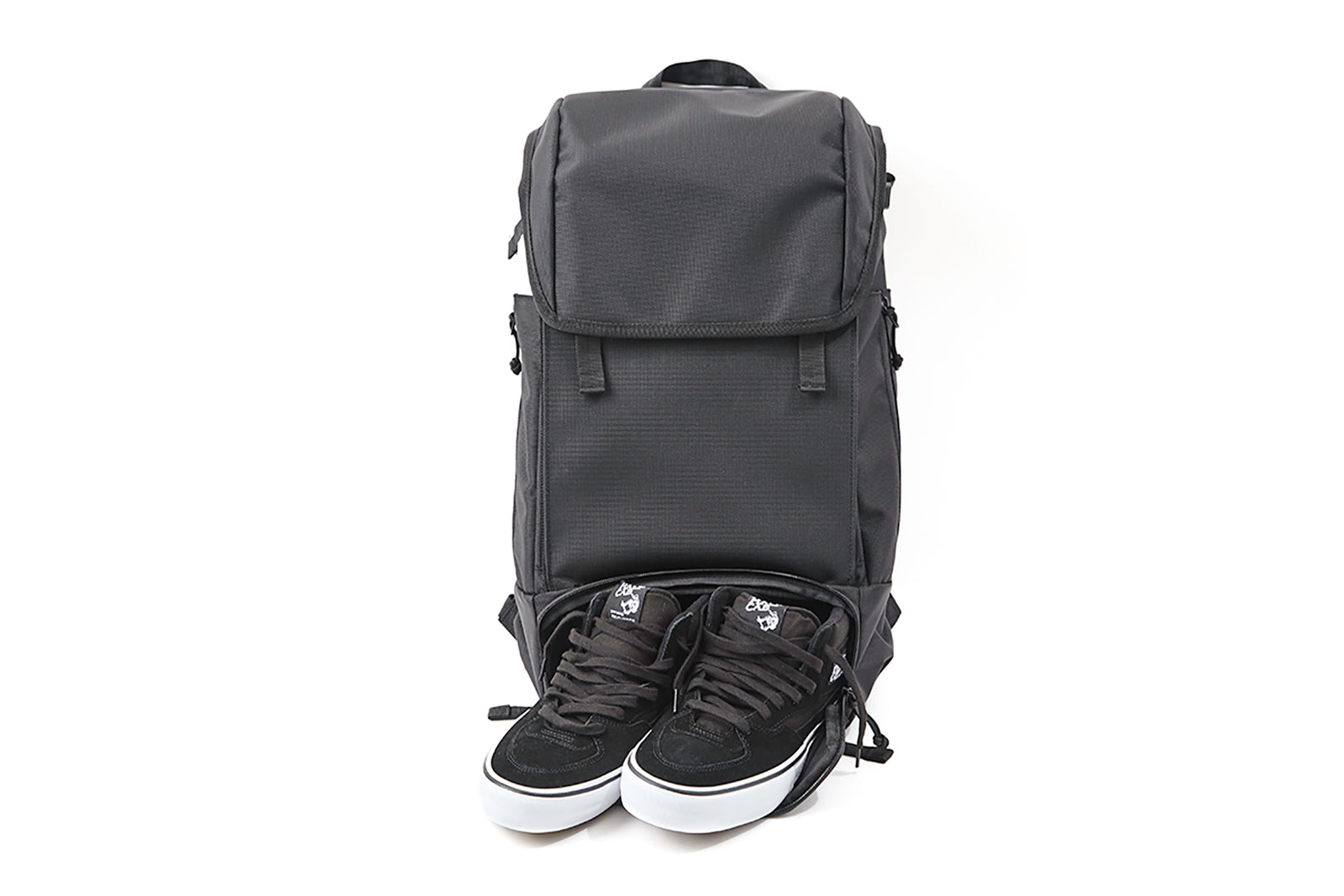 backpack with shoe pocket