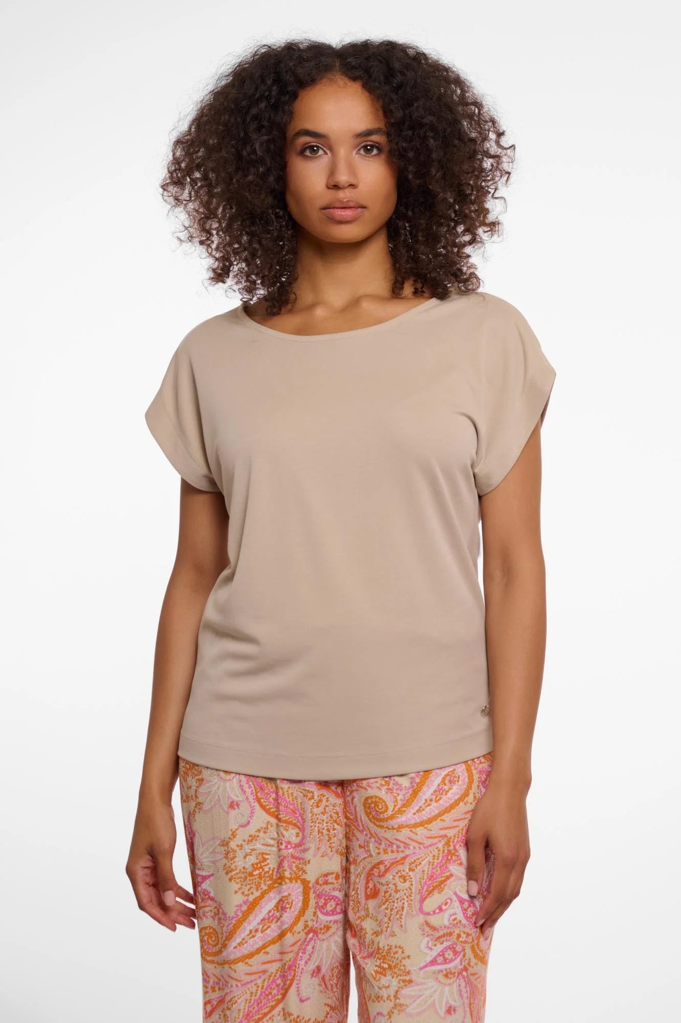 Short Sleeve Top - Desert