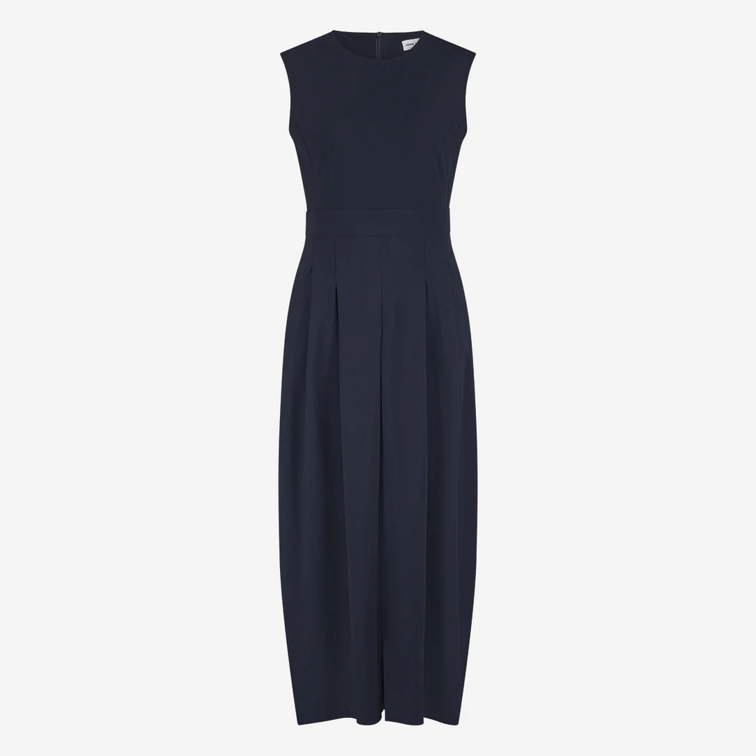 Jackie Structure Jersey Dress - Blue