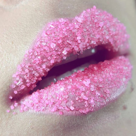 Pink Lipstick Lip Make Up Inspiration Bright Pink Lips