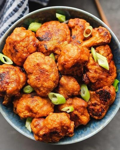 vegan cauliflower hotwings