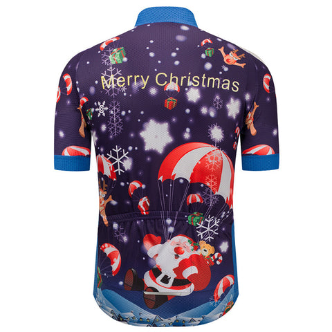 xmas cycling jersey