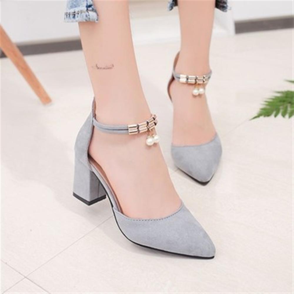 IF FEEL Women Shoes Pointed Toe Pumps Wedding Boat Shoes High ...