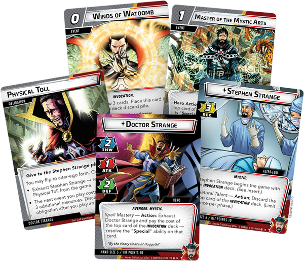 Marvel Champions: Doctor Strange Hero Pack Board Game - Macronova Games