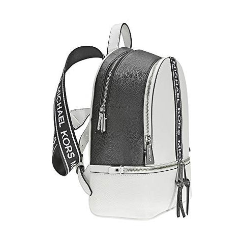 michael kors rhea medium logo tape backpack