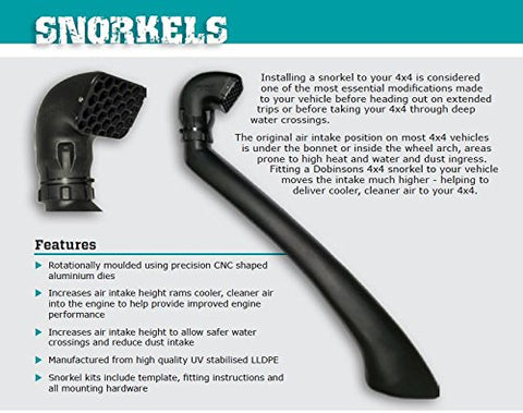 Dobinsons 4x4 Snorkel Kit For Toyota 4runner 5th Gen 2010
