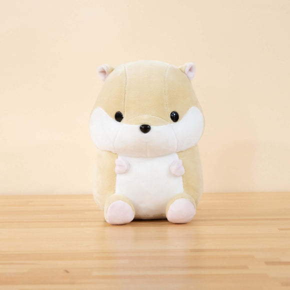 Bellzi Shiba Stuffed Animal - Soft Cute Stuffed Creamy White Dog Plush Toy  - Plushies and Gifts for All Ages, Kids, Babies, Toddlers - Shibi