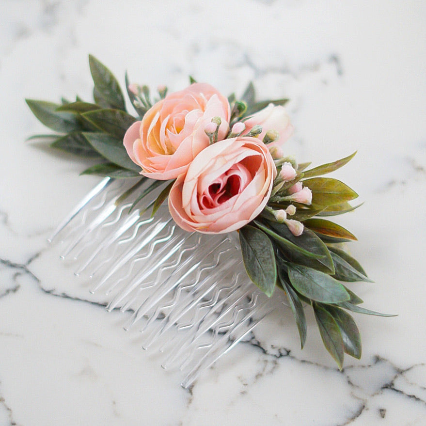 floral hair pieces