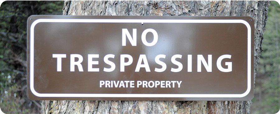 200 Pk Hy Ko 10x14 Aluminum Private Property No Trespassing Sign Rust Free 848 Décor Decals 7502