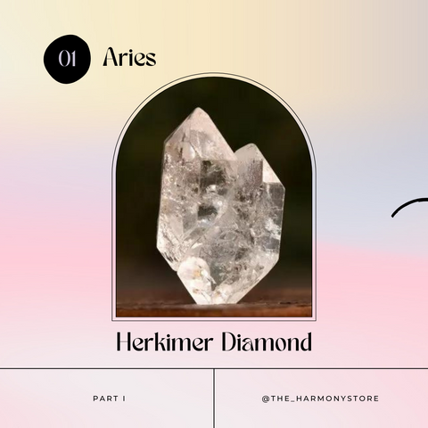 Aries - Herkimer Diamond