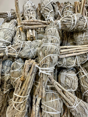 White Sage Torch Smudge Stick - The Harmony Store