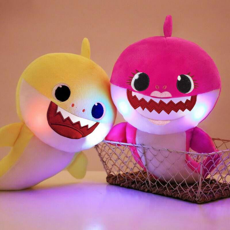 pinkfong baby shark singing plush doll