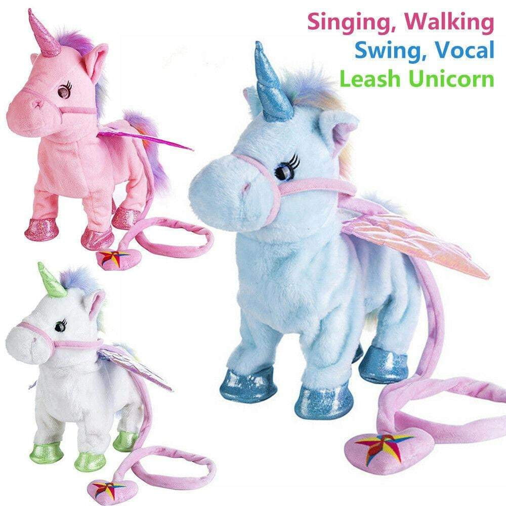 singing walking unicorn