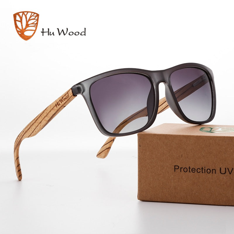 HU WOOD. Gafas de de madera de bambú para hombre. Polarizadas. UV4 - Gafeando